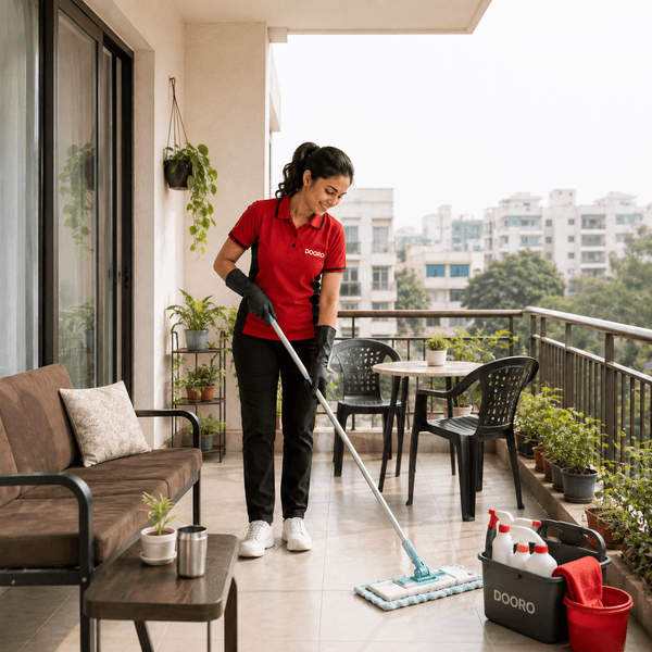 DOORO partner cleaning counter