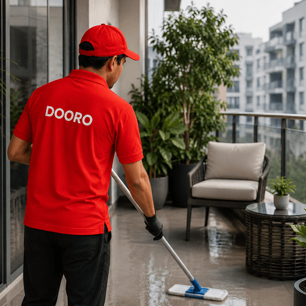 Balcony Cleaning