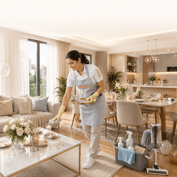 DOORO partner cleaning counter
