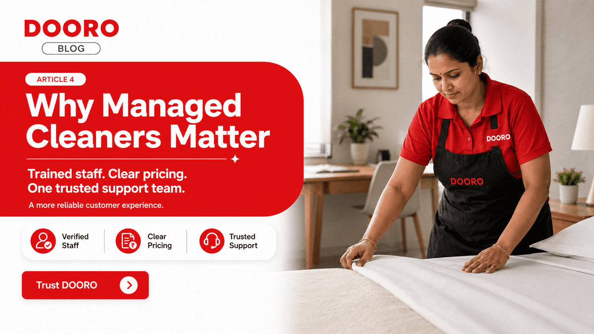 Why Company-Managed Cleaners Can Create a More Reliable Customer Experience