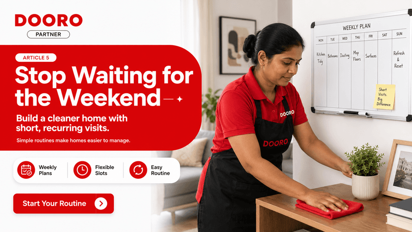 Stop Waiting for the Weekend: Build a Cleaner Home One Short Visit at a Time