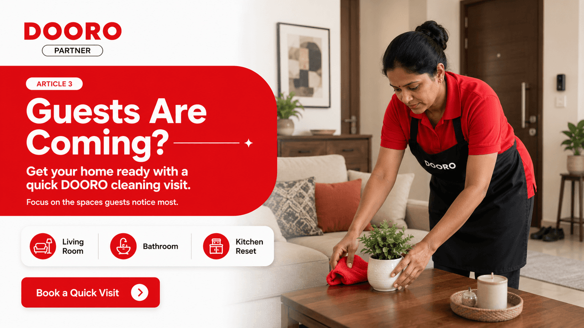 Guests Are Coming: How a Quick Cleaning Visit Can Rescue a Busy Evening